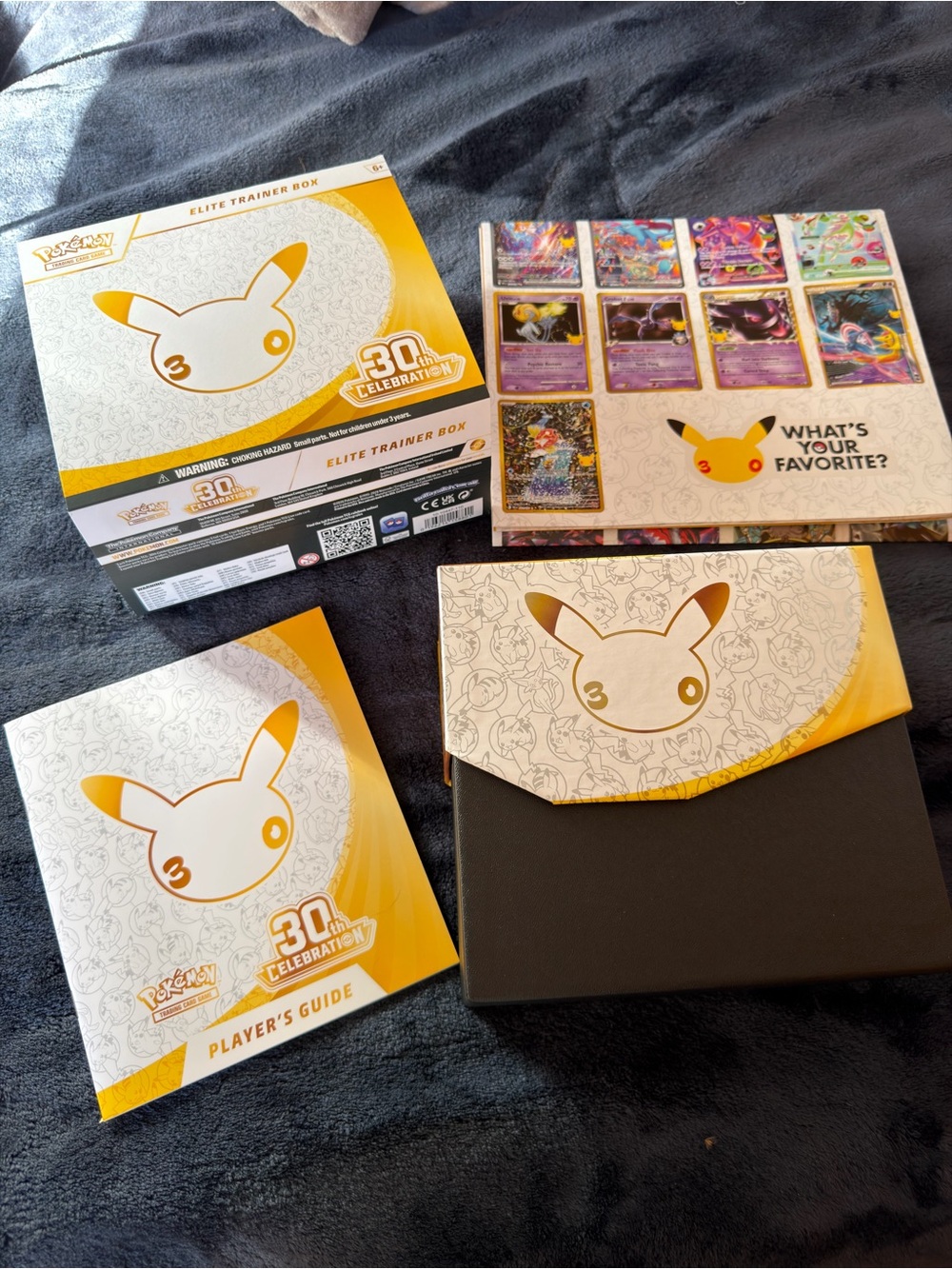 30th Celebration Elite Trainer Box – OPENED & ITEMS MISSING